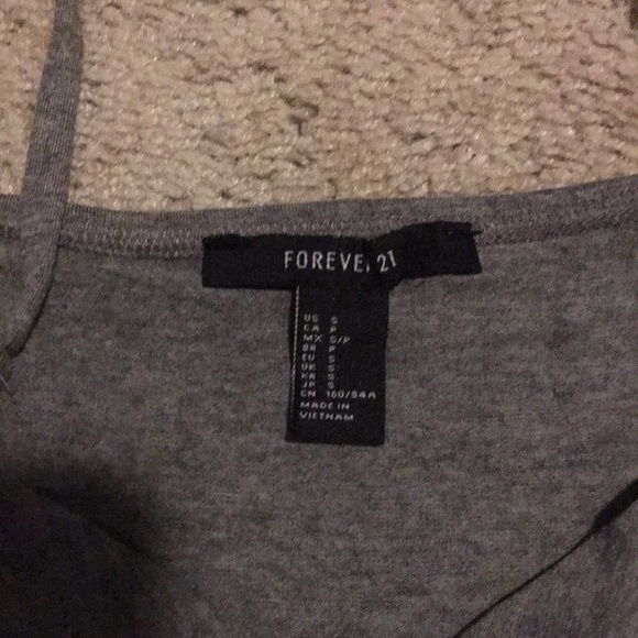 Forever 21 gray dress - Picture 4 of 5